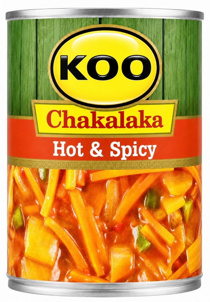 KOO CHAKALAKA HOT SPICY (S.AFRICA) 12X410G