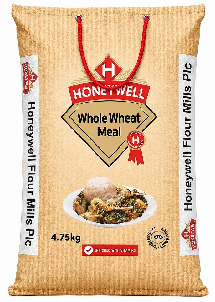 HONEYWELL WHOLE WHEAT MEAL 5KG