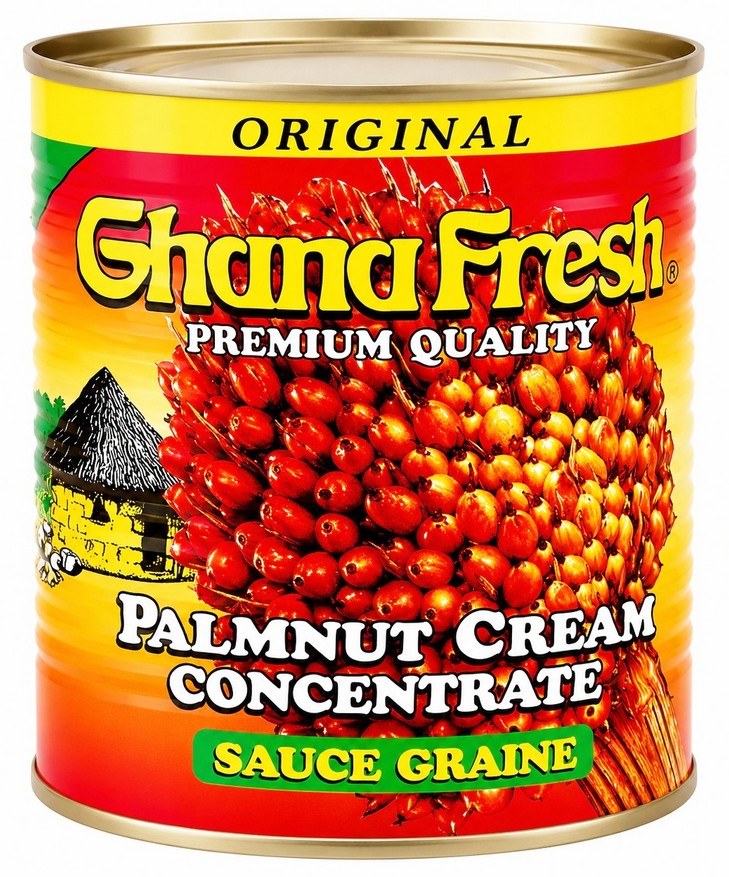 GHANA FRESH PALM NUT CREAM 12X800G
