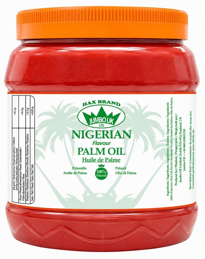 NIGERIAN PALM OIL (JAR) 12X1L