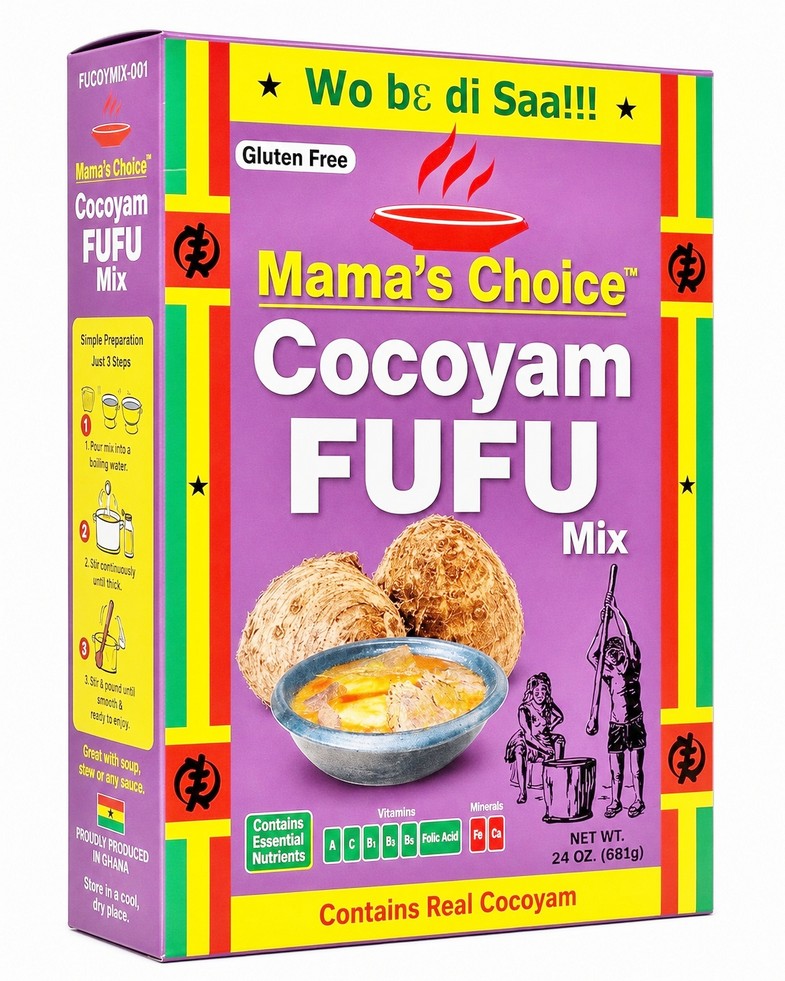 MAMA CHOICE COCOYAM FUFU 24X624G