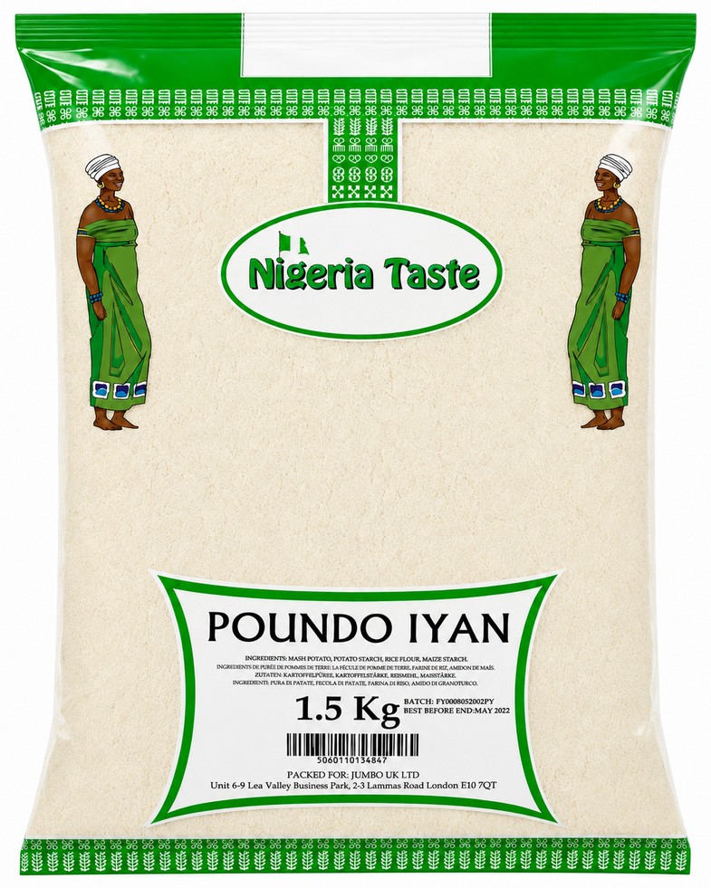NT POUNDED YAM 12X1.5KG