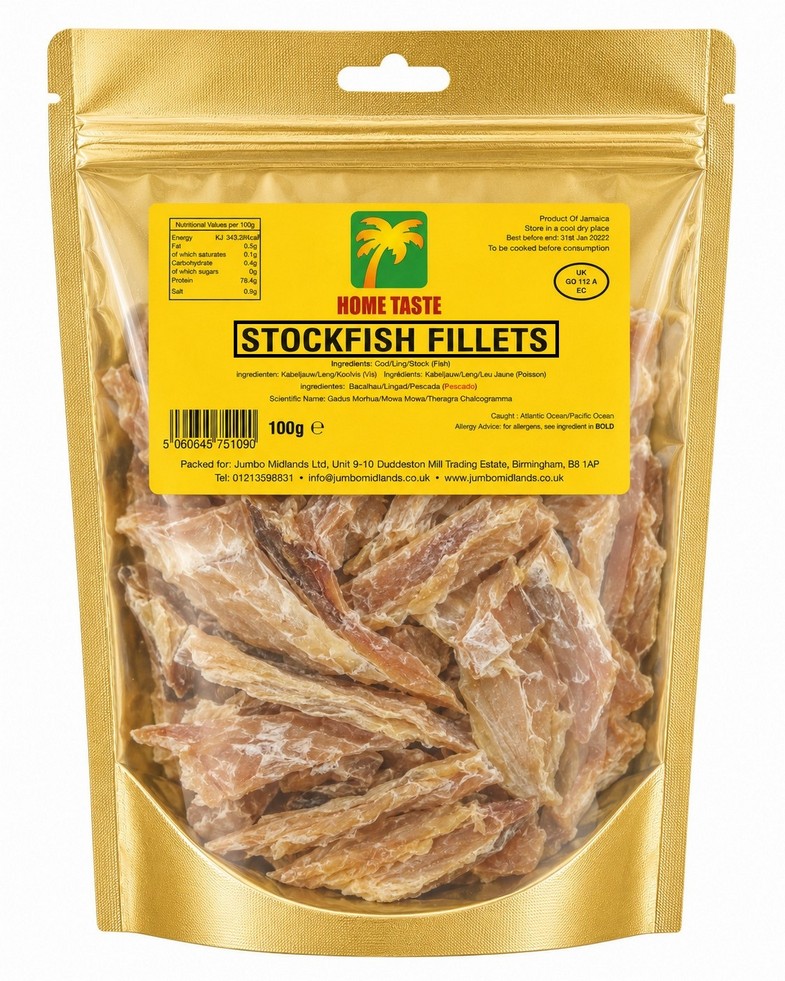 HT STOCKFISH FILLETS 10X100G