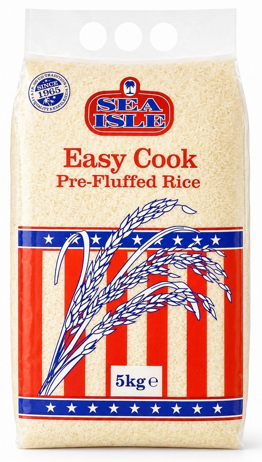 SEA ISLE EASY COOK RICE 5KG
