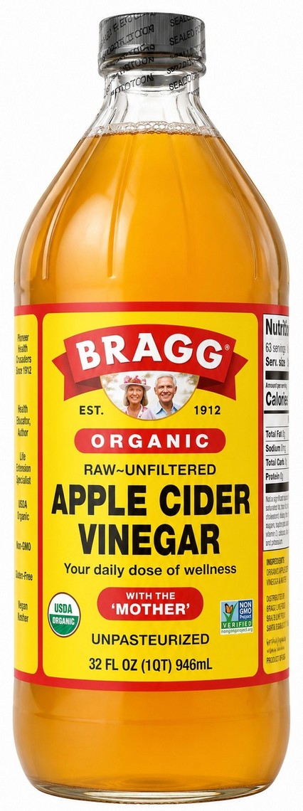BRAGG APPLE CIDER VINEGAR 12X946ML