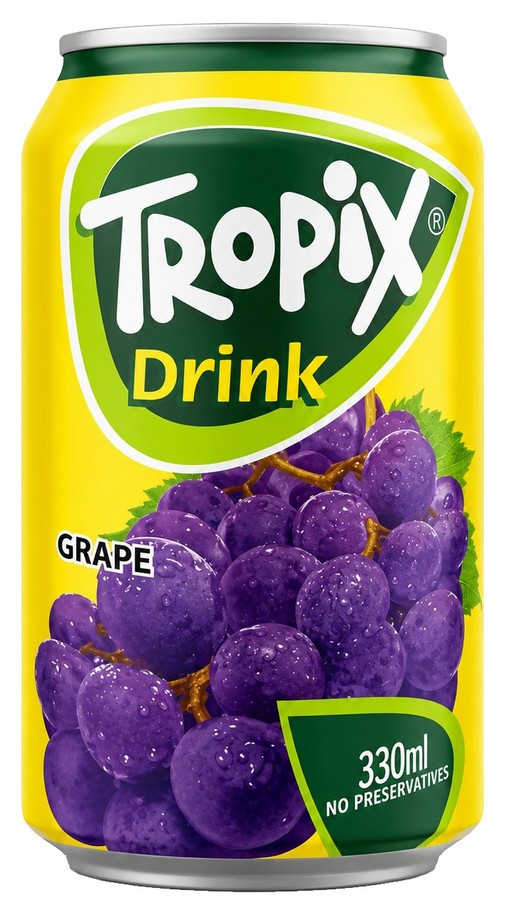 TROPIX DRINK GRAPE 24X330ML