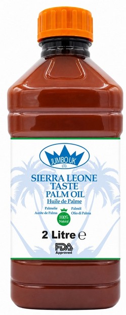 SIERRA LEONE PALM OIL 6X2L