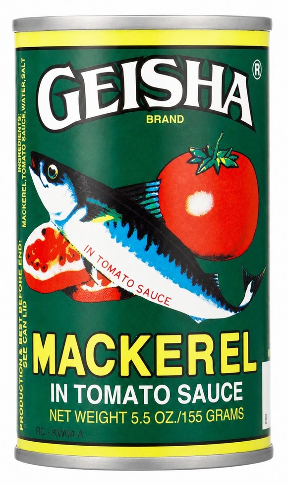 GEISHA MACKEREL IN TOMATO 50X155G (GREEN)