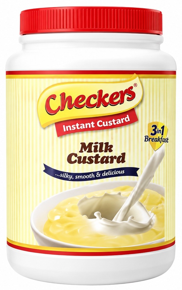 CHECKERS CUSTARD MILK 3X1.5KG