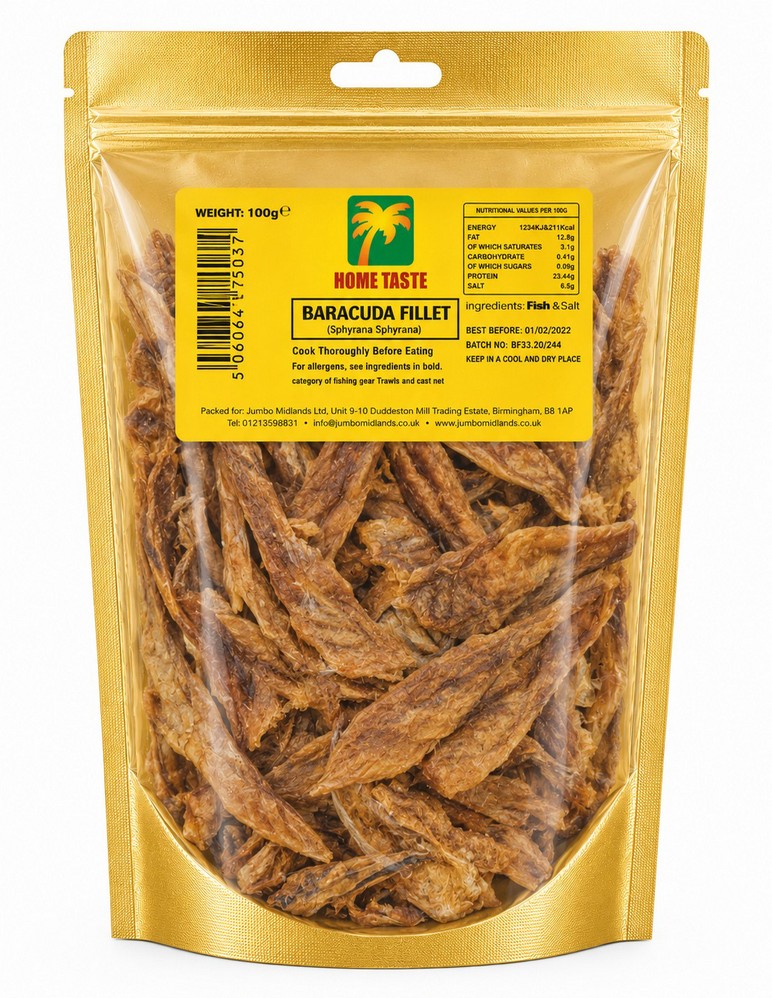 HT BARRACUDA FILLETS 10X100G