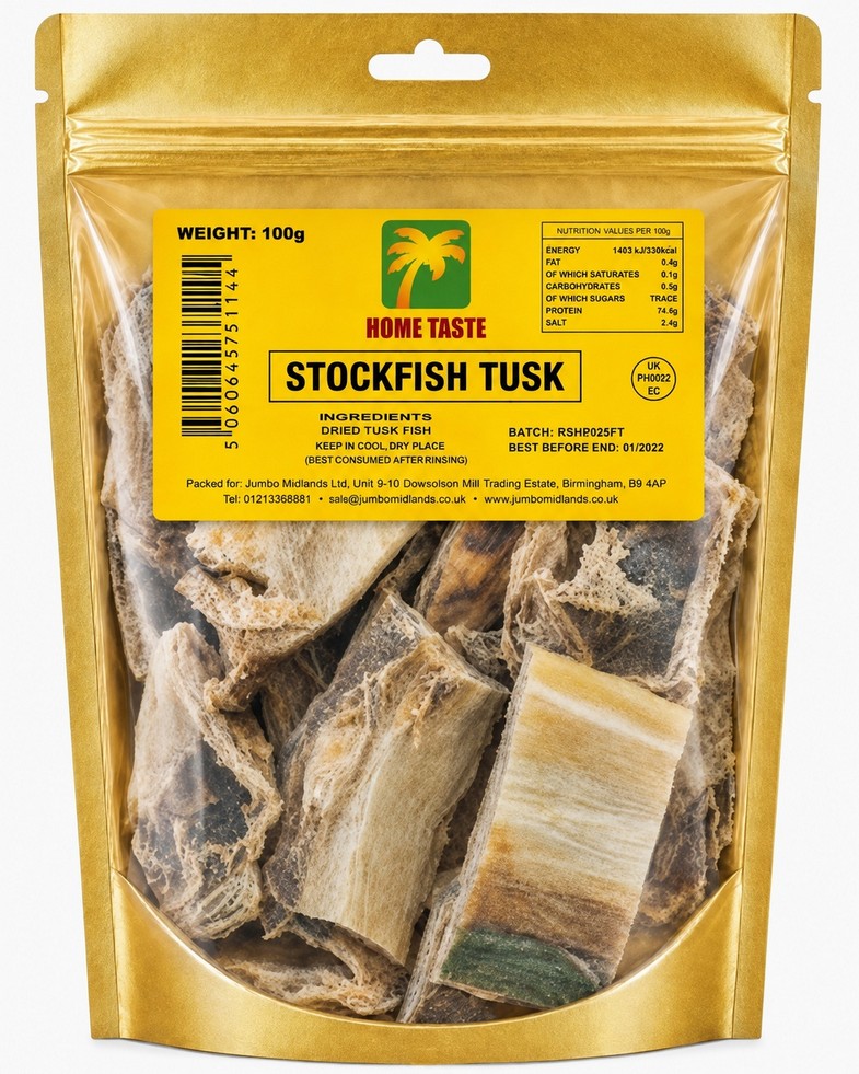 HT STOCKFISH TUSK 10X100G