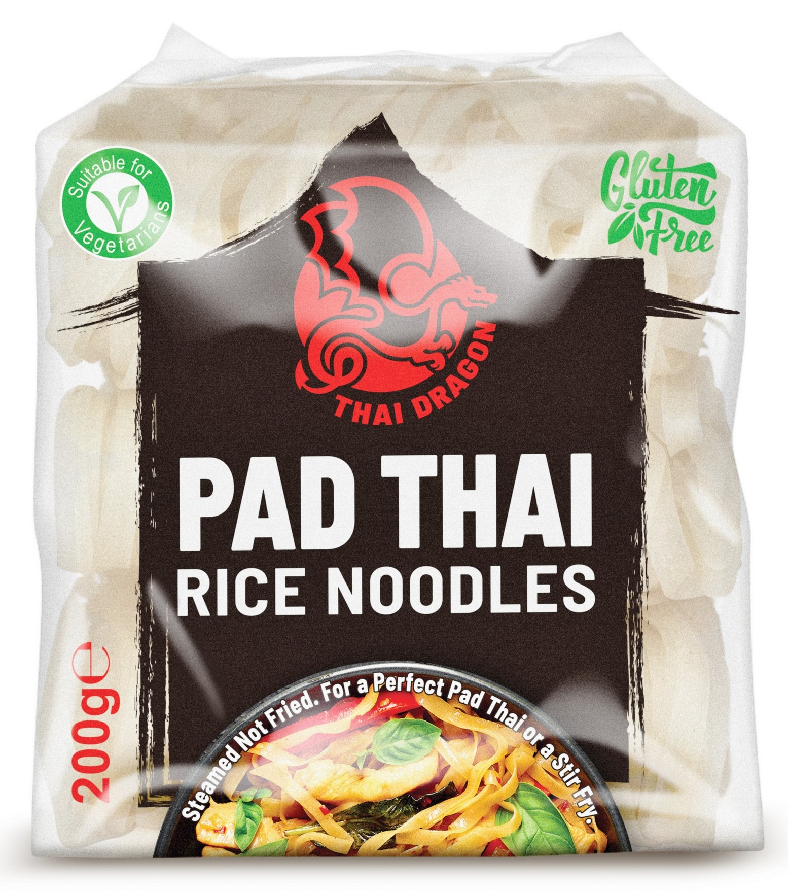 THAI DRAGON PAD THAI RICE NOODLE 10X200G (SURYA)