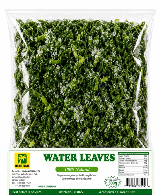 HT WATER LEAVES 30X500G (FROZEN)