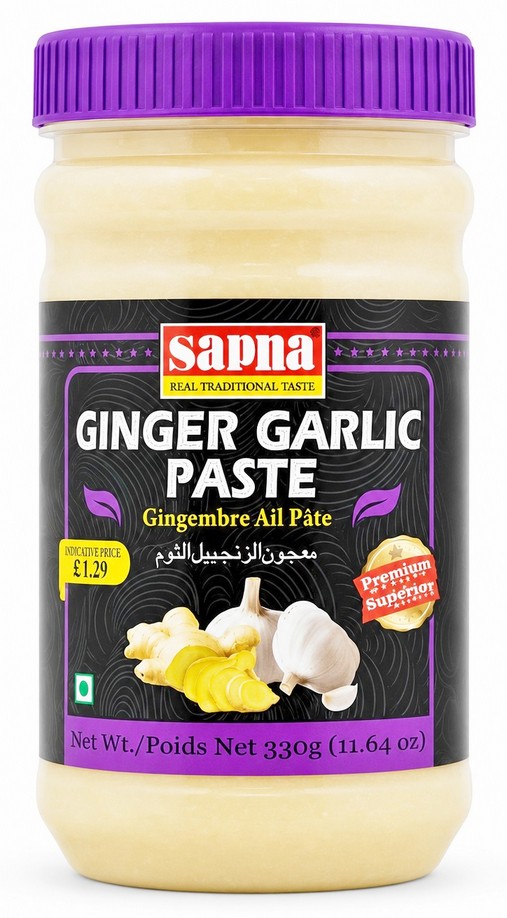 SAPNA GINGER GARLIC PASTE 12X330G