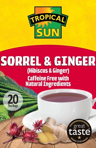 TS SORREL GINGER TEA 6X40G