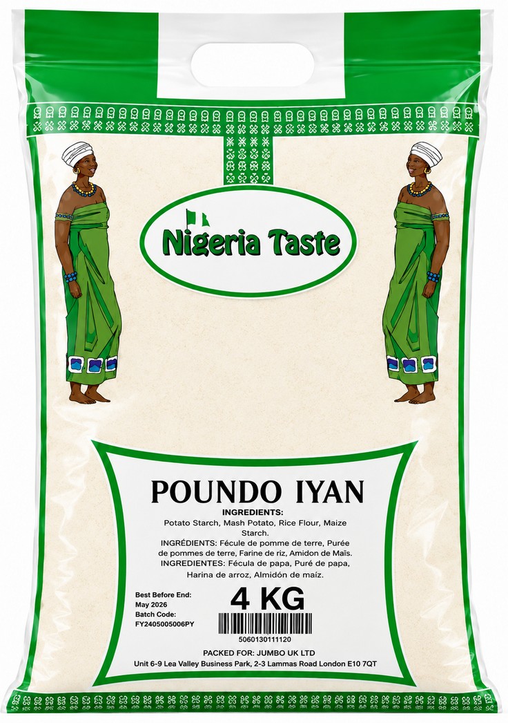NT POUNDED YAM 5X4KG