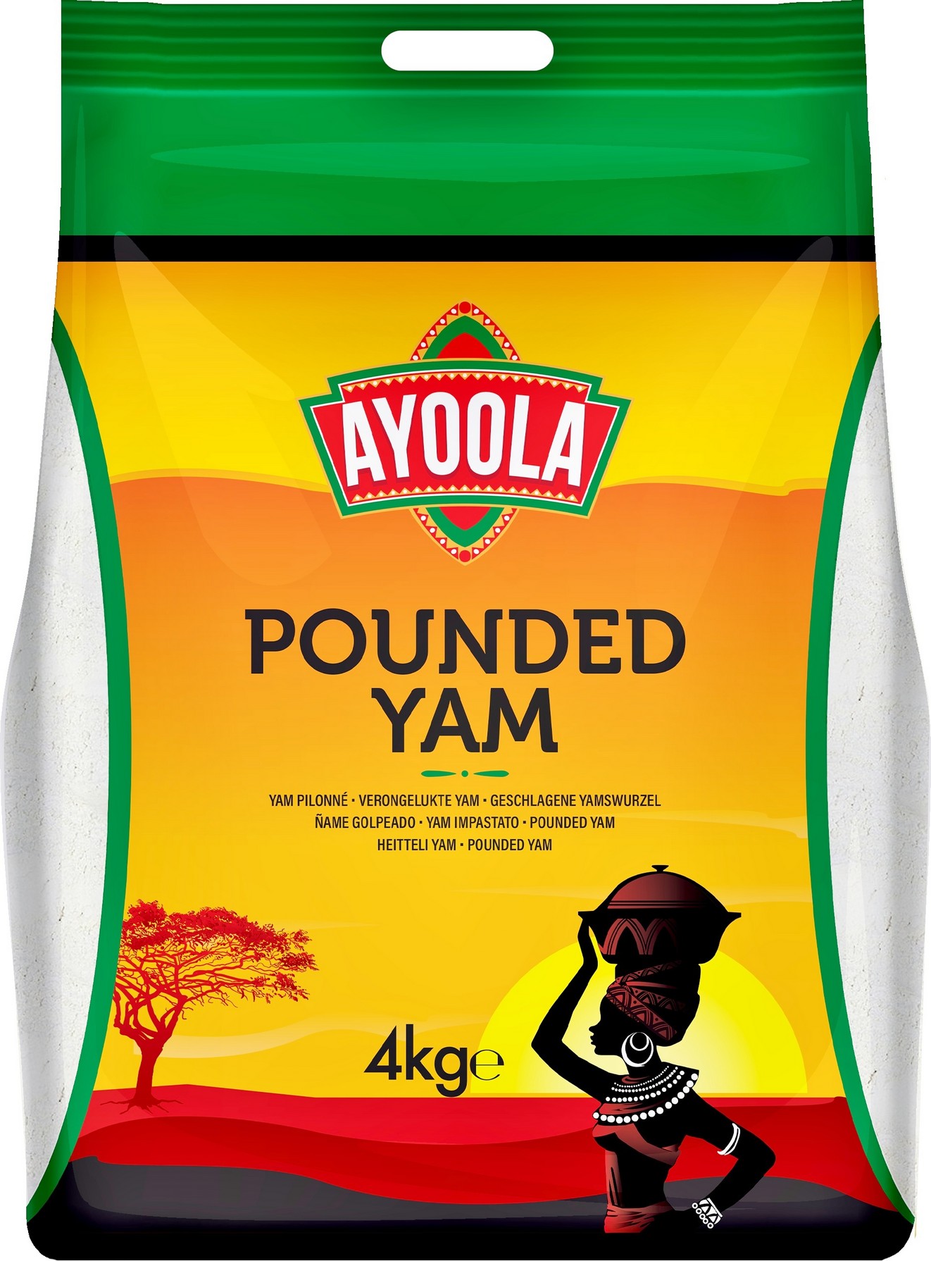 AYOOLA POUNDED YAM 4KG (SURYA)