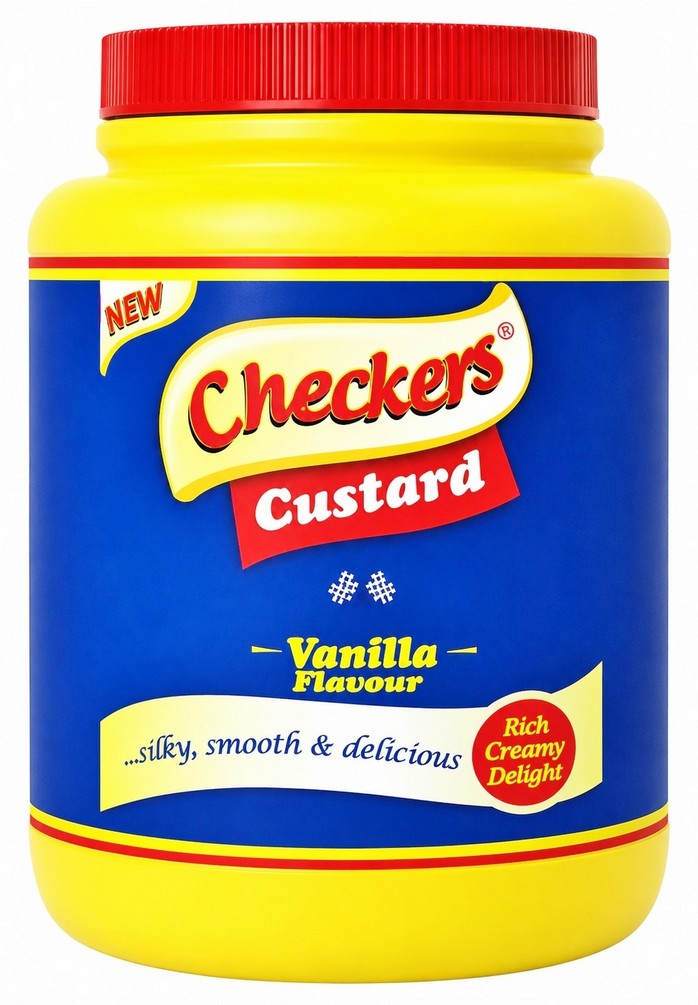 CHECKERS CUSTARD VANILLA 3X2KG