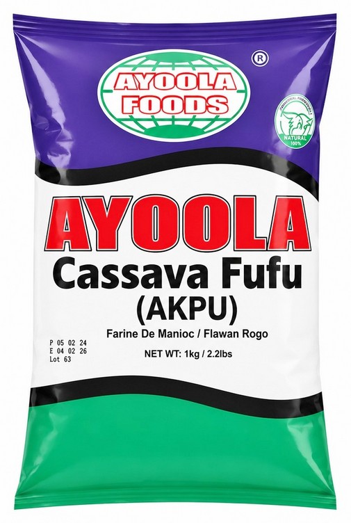 AYOOLA CASSAVA FUFU 20X1KG