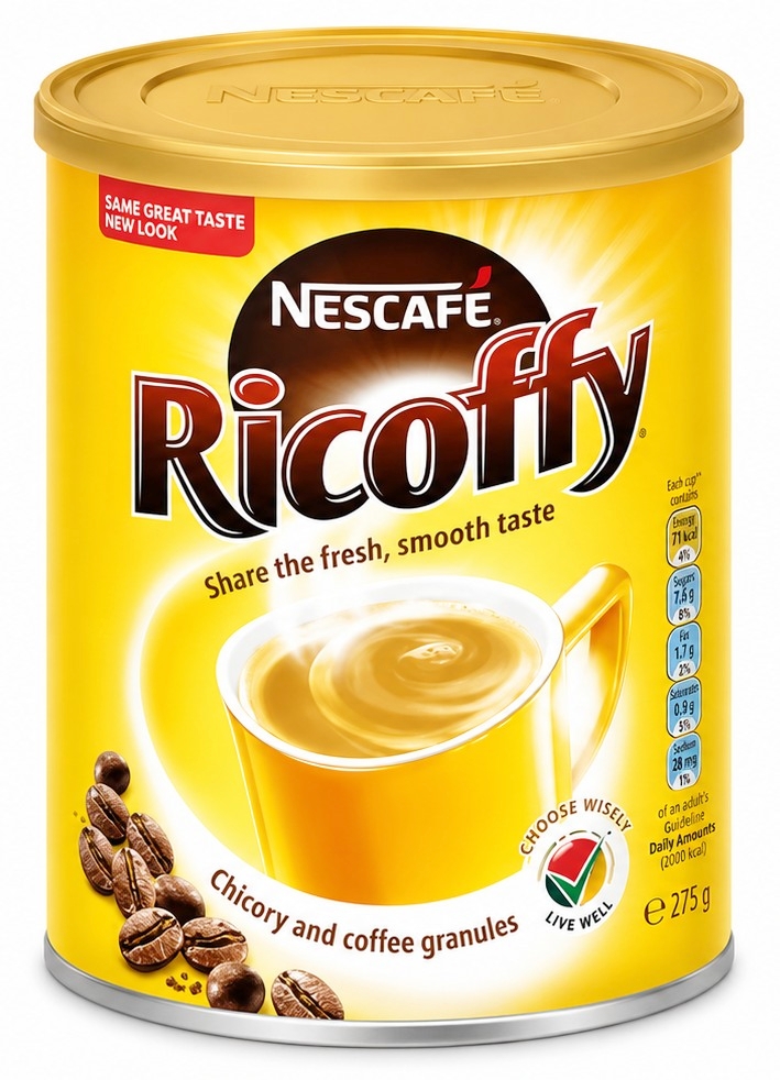NESCAFE RICOFFY TINS (S.AFRICA) 6X250G
