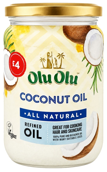 OLU OLU COCONUT OIL 6X500ML