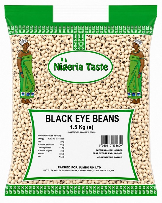 NT BLACKEYE BEANS 10X1.5KG