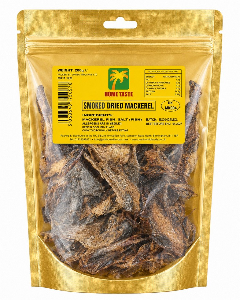 HT SMOKED DRIED MACKEREL 10X300G