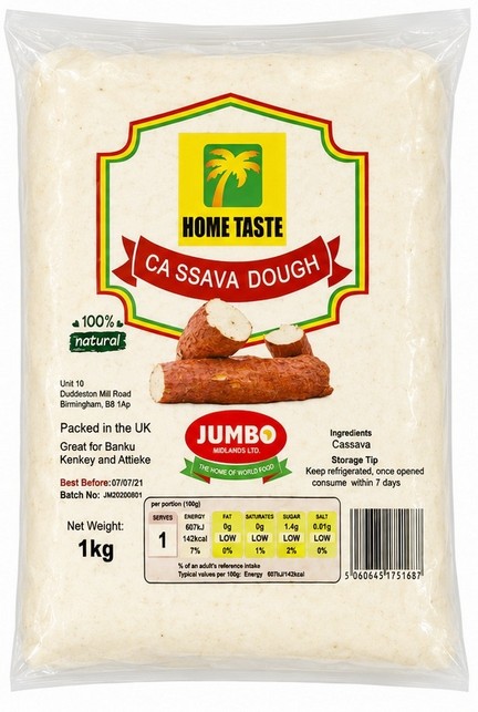 HT CASSAVA DOUGH 12X1KG
