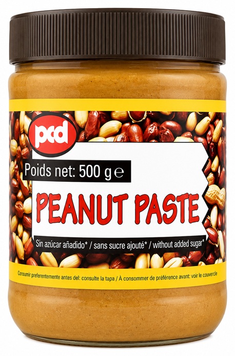 PCD PEANUT BUTTER BROWN 12X500G