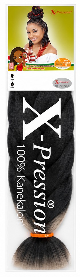 X-PRESSION LAGOS BRAID T1-60 (PACK OF 5)