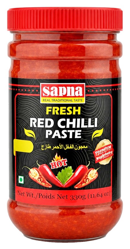 SAPNA RED CHILLI PASTE 12X330G