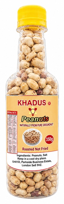 KHADUS PEANUTS 12X350G