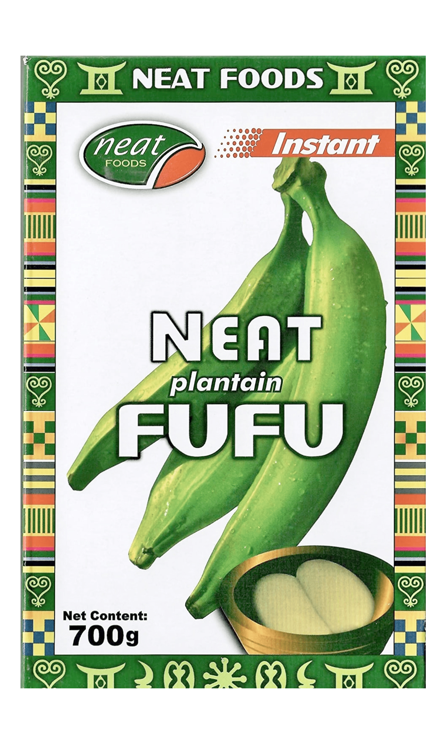 Neat Plantain Fufu