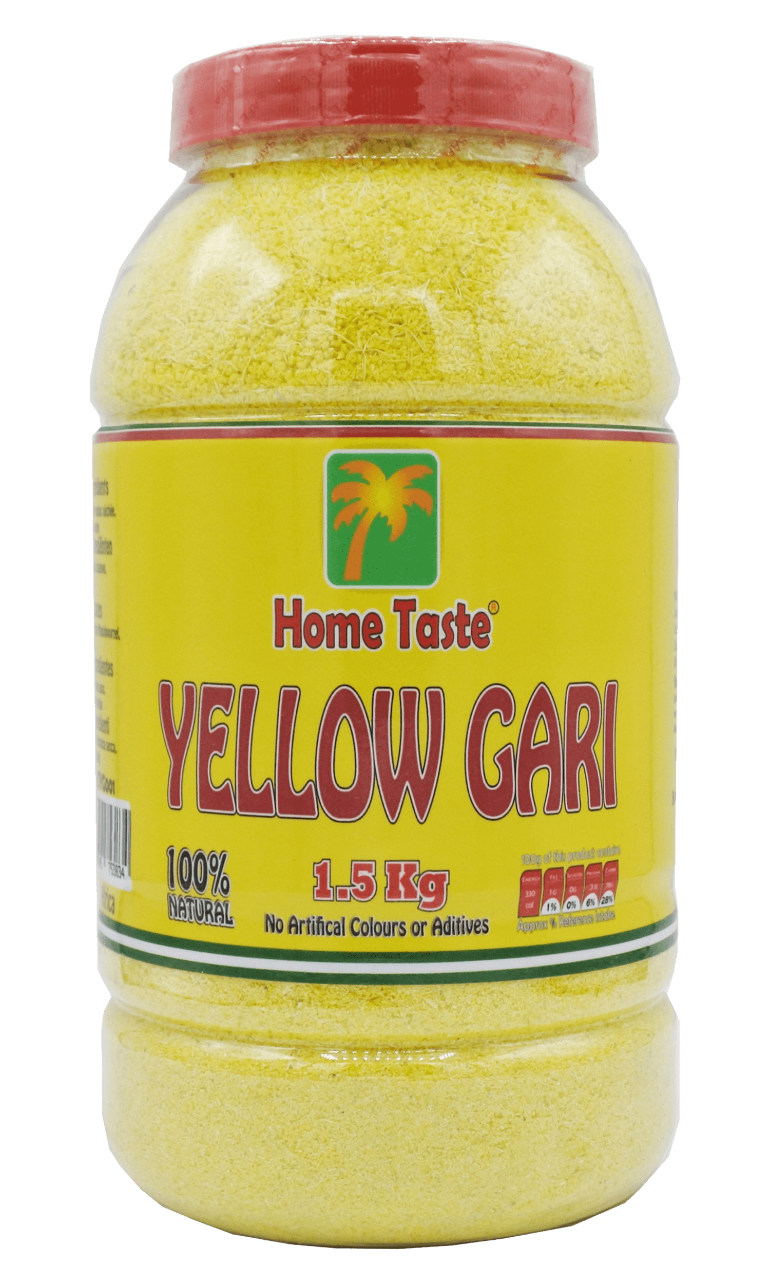 Home Taste Jar Ghana Yellow Gari