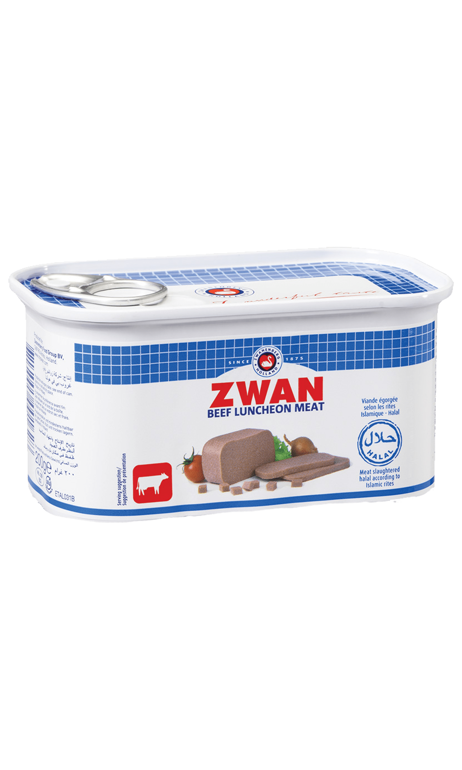 Zwan Beef Luncheon Meat