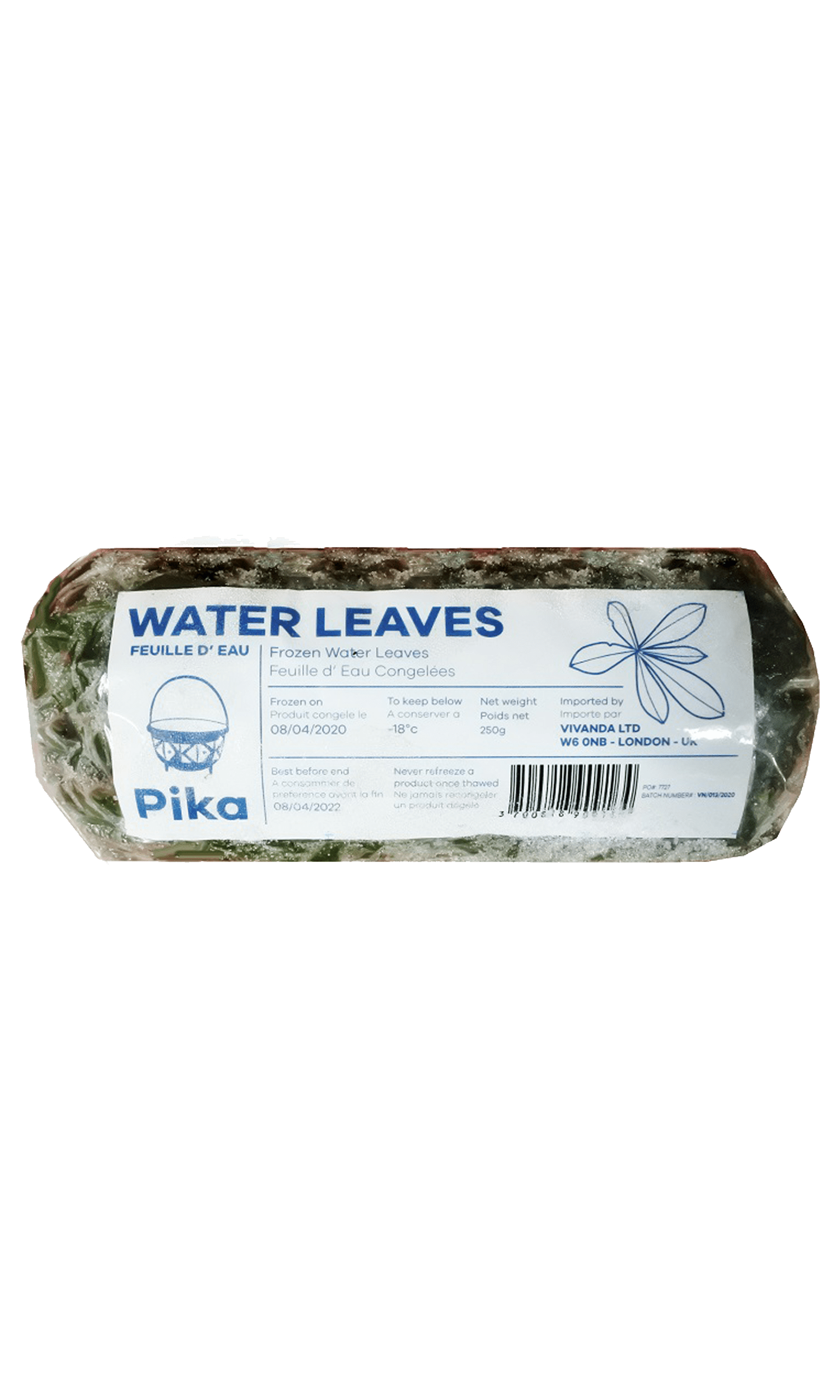 Pika Frozen Water Leaves