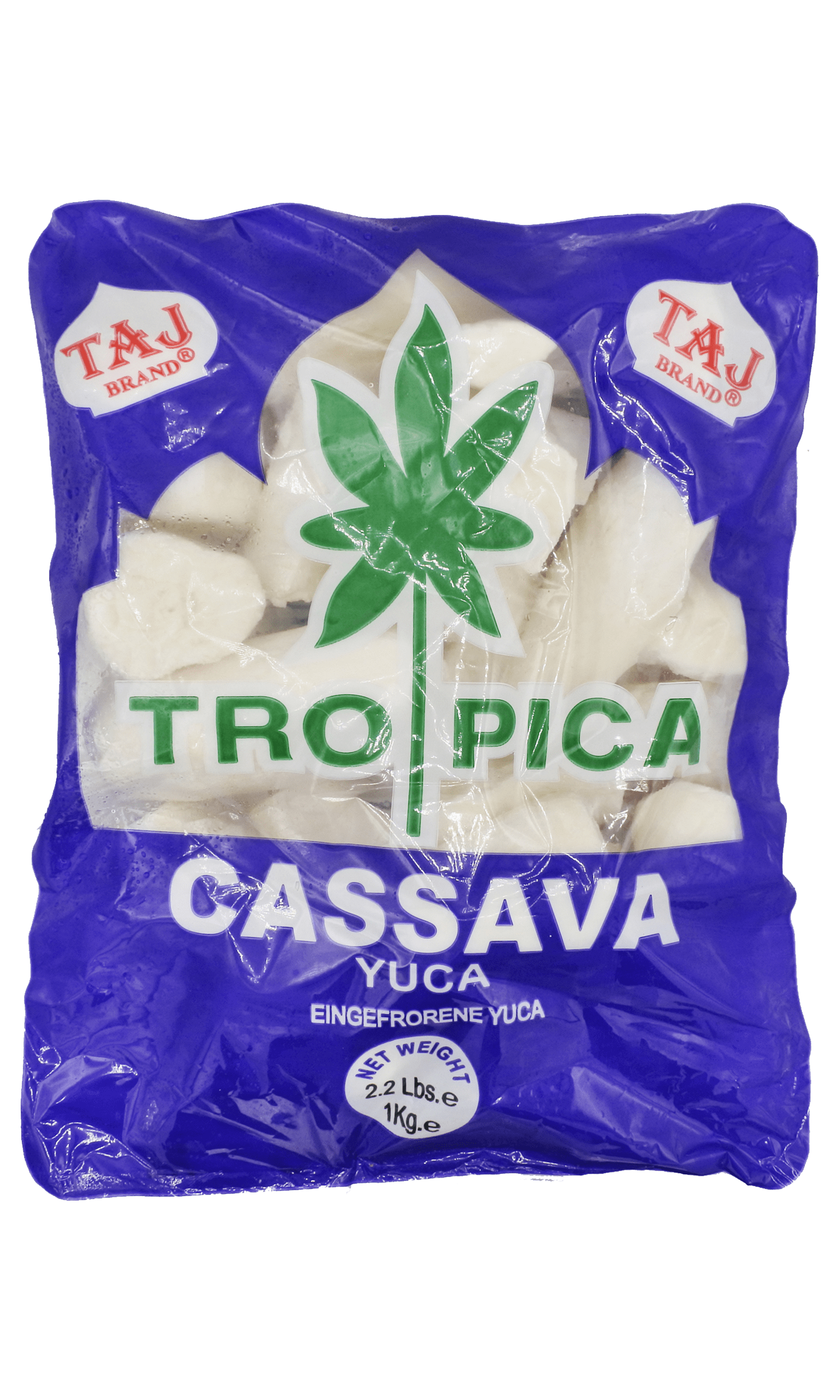 Tropica Frozen Cassava Yuca Chunks