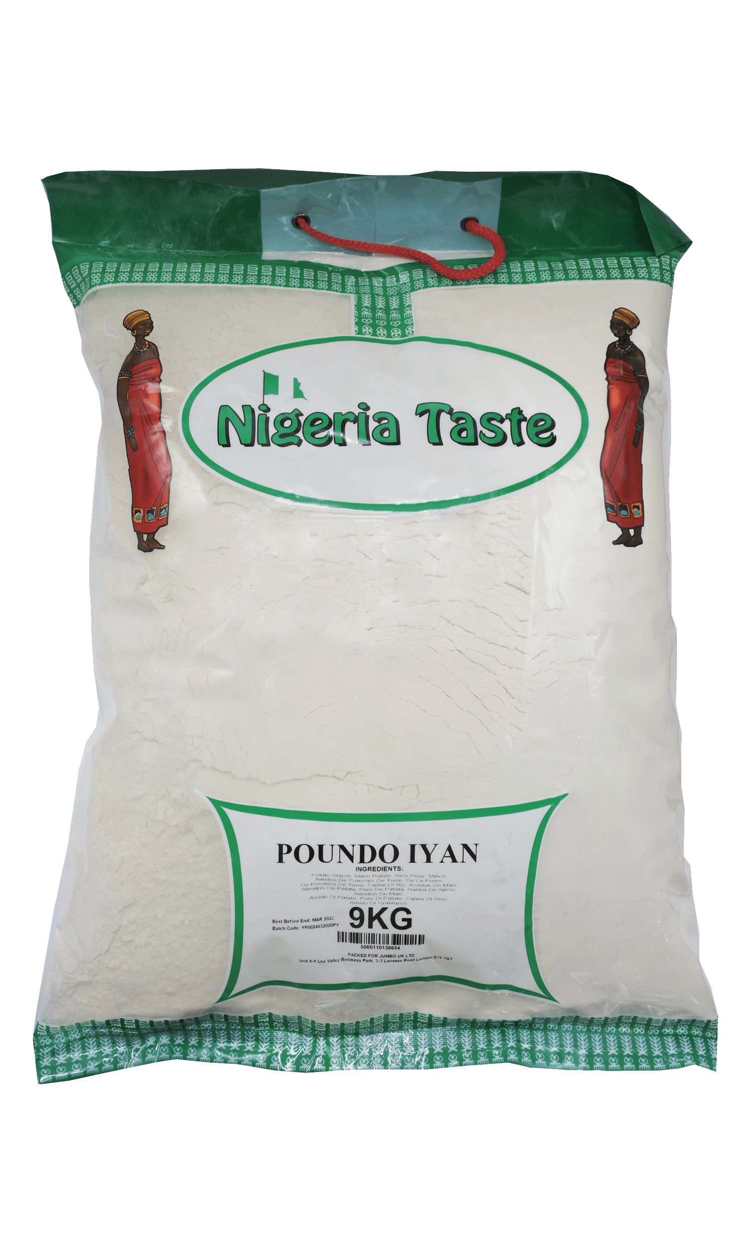 Nigeria Taste Poundo Iyan