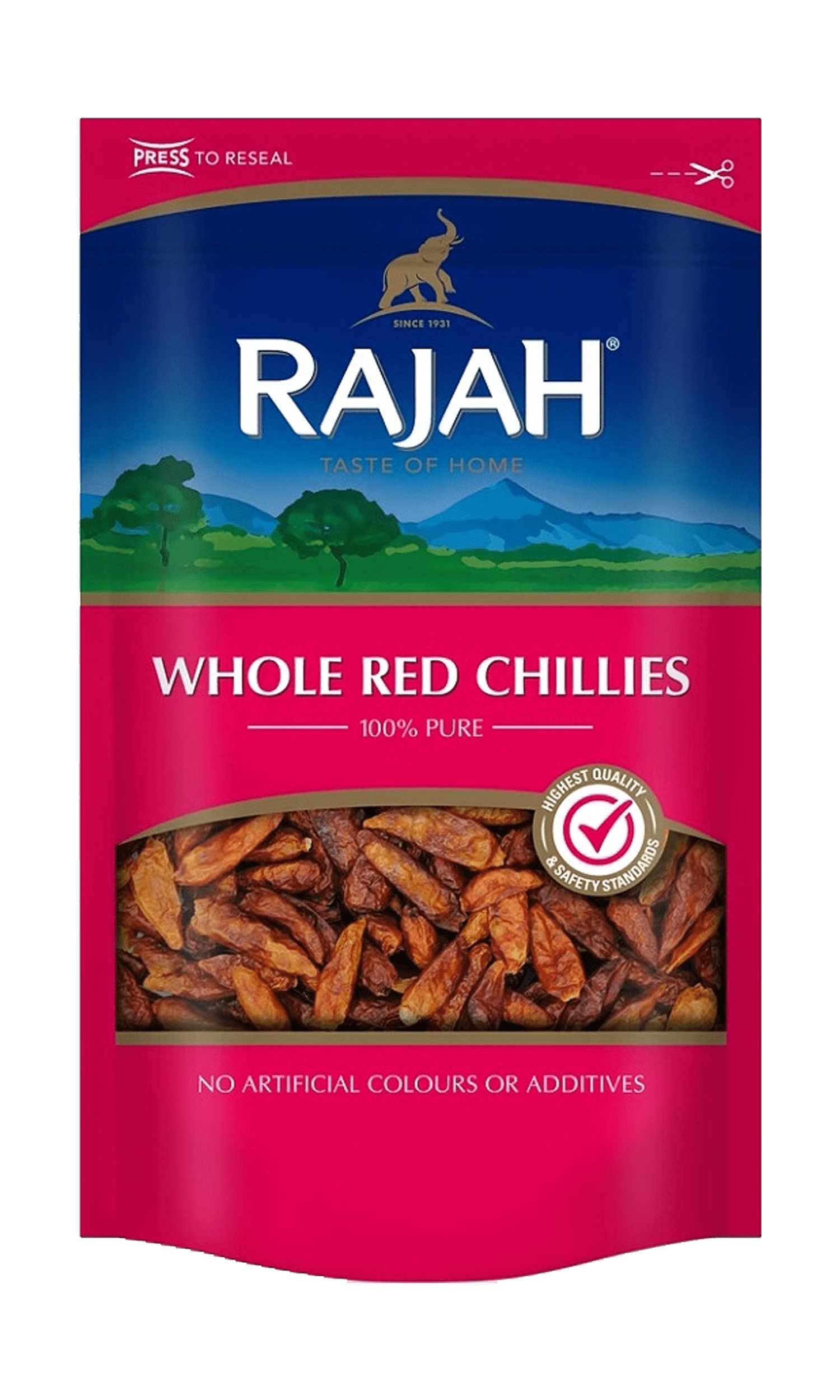 Rajah Whole Red Chillies