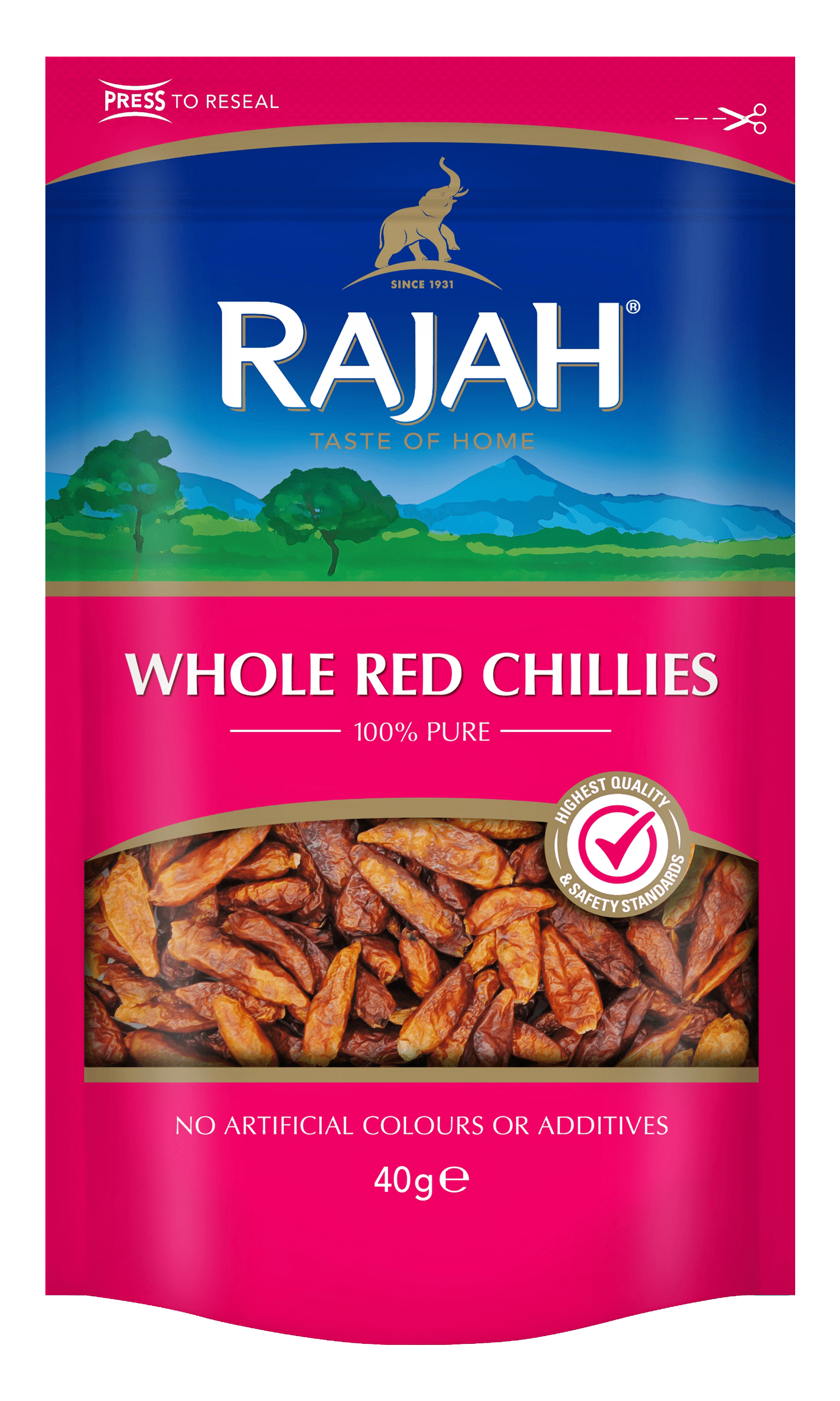 Rajah Whole Red Chillies