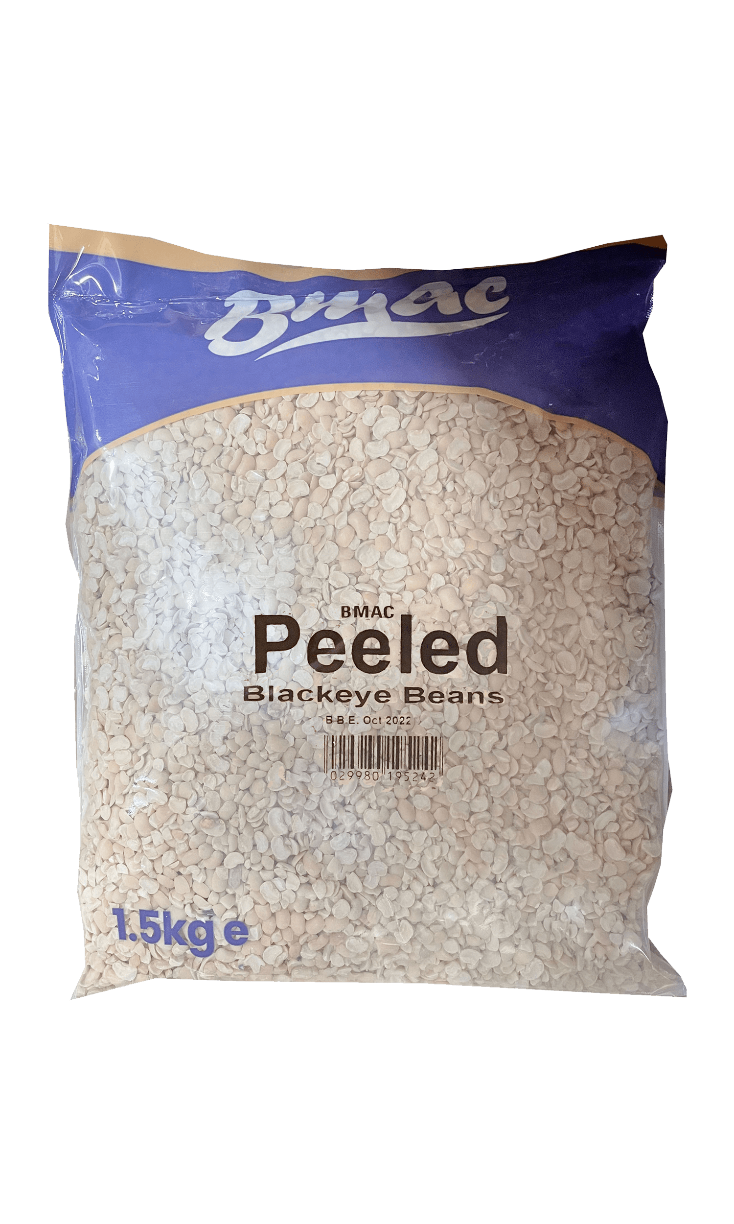 BMAC Peeled Blackeye Beans